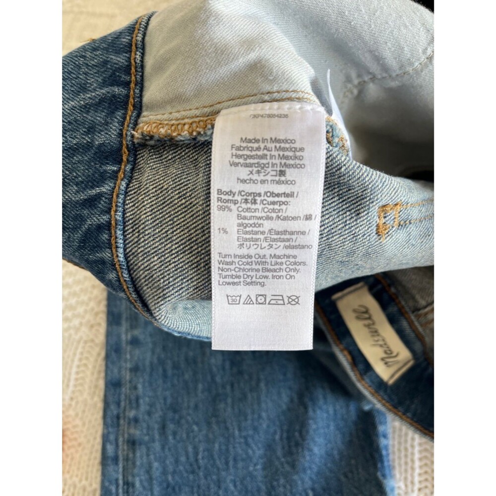 Madewell The Perfect Vintage Jean in Kepler Wash Comfort Stretch Sz 30 - Picture 7 of 15